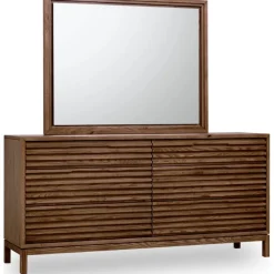 Mor Furniture Bedroom Mirrors|Tanner Mirror In Flaxen