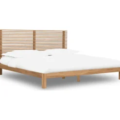 Mor Furniture Beds|Tanner Platform Bed In Flaxen, Full