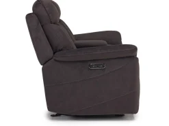 Mor Furniture Reclining Loveseats|Loveseats|Tate 2 Power Console Loveseat In Dove