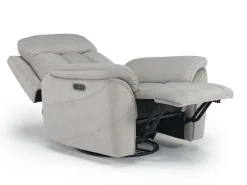 Mor Furniture Recliners|Tate Power Gliding Recliner In Dove
