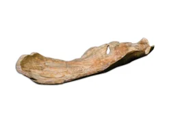 Mor Furniture Trays & Boxes|Teak Leaf Bowl