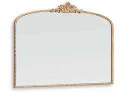 Mor Furniture Accent Mirrors|Tellora Accent Mirror In Gold