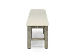Mor Furniture Dining Benches|Telluride Dining Bench In Driftwood