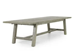 Mor Furniture Seating For 6|Dining Room Sets|Telluride Dining Table & 4 X-Back Chairs & Bench In Driftwood