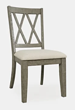 Mor Furniture Seating For 4|Round Dining Sets|Telluride Round Dining Table & 4 Chairs In Driftwood
