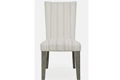 Mor Furniture Dining Chairs|Telluride Upholstered Side Chair In Driftwood