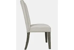 Mor Furniture Dining Chairs|Telluride Upholstered Side Chair In Driftwood