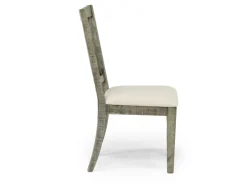 Mor Furniture Dining Chairs|Telluride Upholstered Side Chair In Driftwood