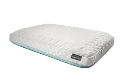 Mor Furniture Pillows|Tempur-Pedic Breeze Pro-Hi Cooling Pillow In White, Eastern King