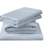 Mor Furniture Sheets & Pillowcases|Sheets & Pillowcases|Tempur-Pedic Breeze Sheets In Sleepy Blue, Twin