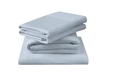 Mor Furniture Sheets & Pillowcases|Sheets & Pillowcases|Tempur-Pedic Breeze Sheets In Sleepy Blue, Twin