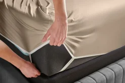 Mor Furniture Sheets & Pillowcases|Sheets & Pillowcases|Tempur-Pedic Breeze Sheets In Sleepy Blue, Twin