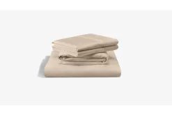 Mor Furniture Sheets & Pillowcases|Sheets & Pillowcases|Tempur-Pedic Luxe Egyptian Sheets In Silver Mist, Twin
