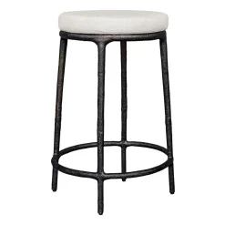 Mor Furniture Counter Height Stools|Barstools|Thayer Outdoor Counter Height Stool In Bronze