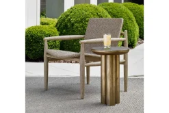 Mor Furniture Outdoor Accent Tables|Thorp Outdoor Round Accent Table In Bronze