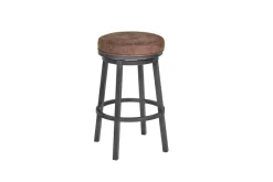 Mor Furniture Barstools|Tilden Bar Height Stool In Bandero Tobacco