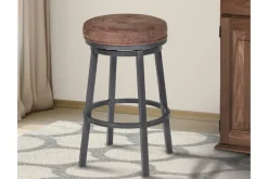 Mor Furniture Barstools|Tilden Bar Height Stool In Bandero Tobacco