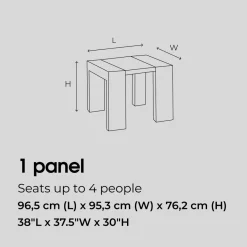 Mor Furniture Seating For 6|Transformer Table Dining Sets|Transformer Extendable Dining Table, 4 Chairs & Bench In Scandinavian Oak
