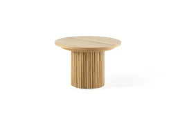 Mor Furniture Seating For 4|Transformer Table Dining Sets|Transformer Round Extendable Dining Table & 4 Chairs In Scandinavian Oak