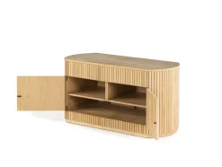 Mor Furniture Sideboards, Buffets & Hutches|Transformer Round Server In Scandinavian Oak