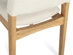 Mor Furniture Dining Chairs|Transformer Stackable Side Chair In Scandinavian Oak & Creamy