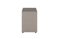 Mor Furniture Nightstands|Tullia Nightstand In Pearl Line/Travertino Eco Stone