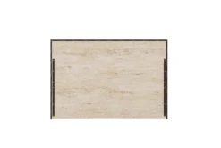 Mor Furniture Storage Beds|Upholstered Beds|Tullia Upholstered Panel Bed W/ Storage In Pearl Line/Eco Stone, Queen