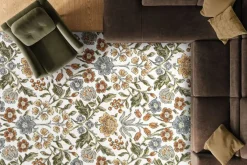 Mor Furniture Shop All Rugs|Tweed Harbor Rug In Multicolor/Cream, 5’ X 7’