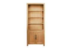Mor Furniture Bookcases & Library Walls|Tybee 2 Door Bookcase In Black