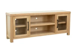Mor Furniture Media Consoles & Hutches|Tv Stands|Tybee Media Console In Natural, 85 Inch