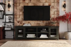 Mor Furniture Media Consoles & Hutches|Tv Stands|Tybee Media Console In Natural, 85 Inch