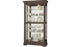 Mor Furniture Curio Cabinets|Tyler Curio Cabinet In Auburn