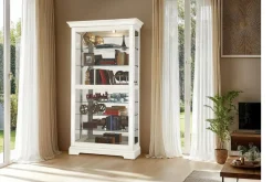 Mor Furniture Curio Cabinets|Tyler Curio Cabinet In Auburn