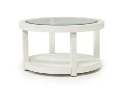 Mor Furniture Coffee Tables|Urban Round Coffee Table In White