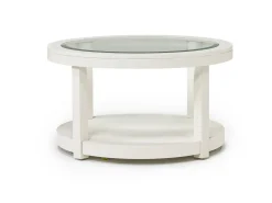 Mor Furniture Coffee Tables|Urban Round Coffee Table In White
