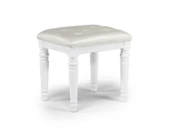 Mor Furniture Vanities & Mirrors|Valentino Vanity, Mirror & Stool In Silver
