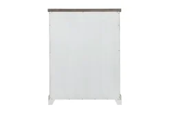Mor Furniture Dressers & Chests|Valley Ridge Chest In White Gray Finish