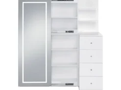 Mor Furniture Vanities & Mirrors|Vancouver Vanity & Mirror In White