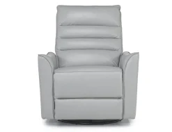 Mor Furniture Recliners|Vasco Recliner In Dallas Light Gray Leather