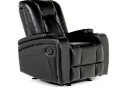 Mor Furniture Recliners|Vega Gliding Recliner In Black