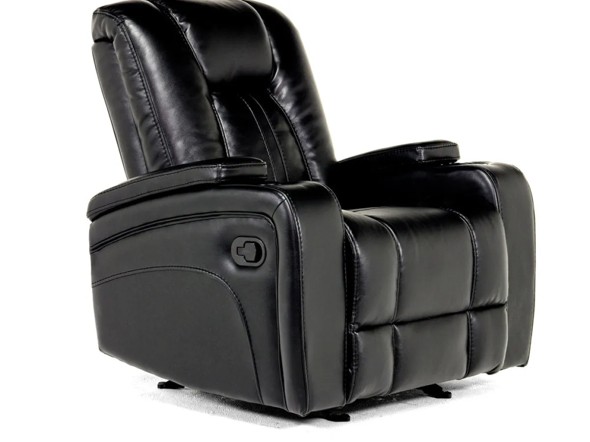 Mor Furniture Recliners|Vega Gliding Recliner In Black