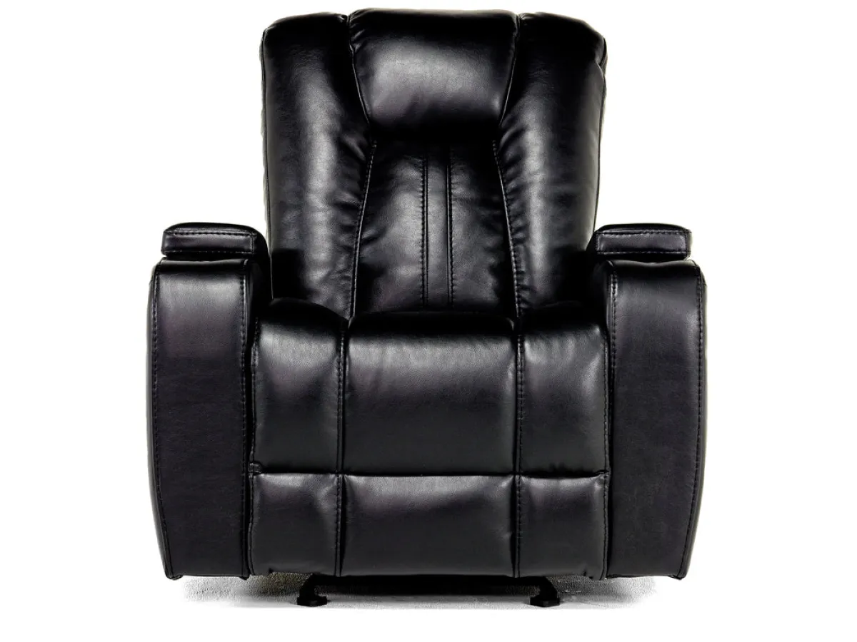 Mor Furniture Recliners|Vega Gliding Recliner In Black