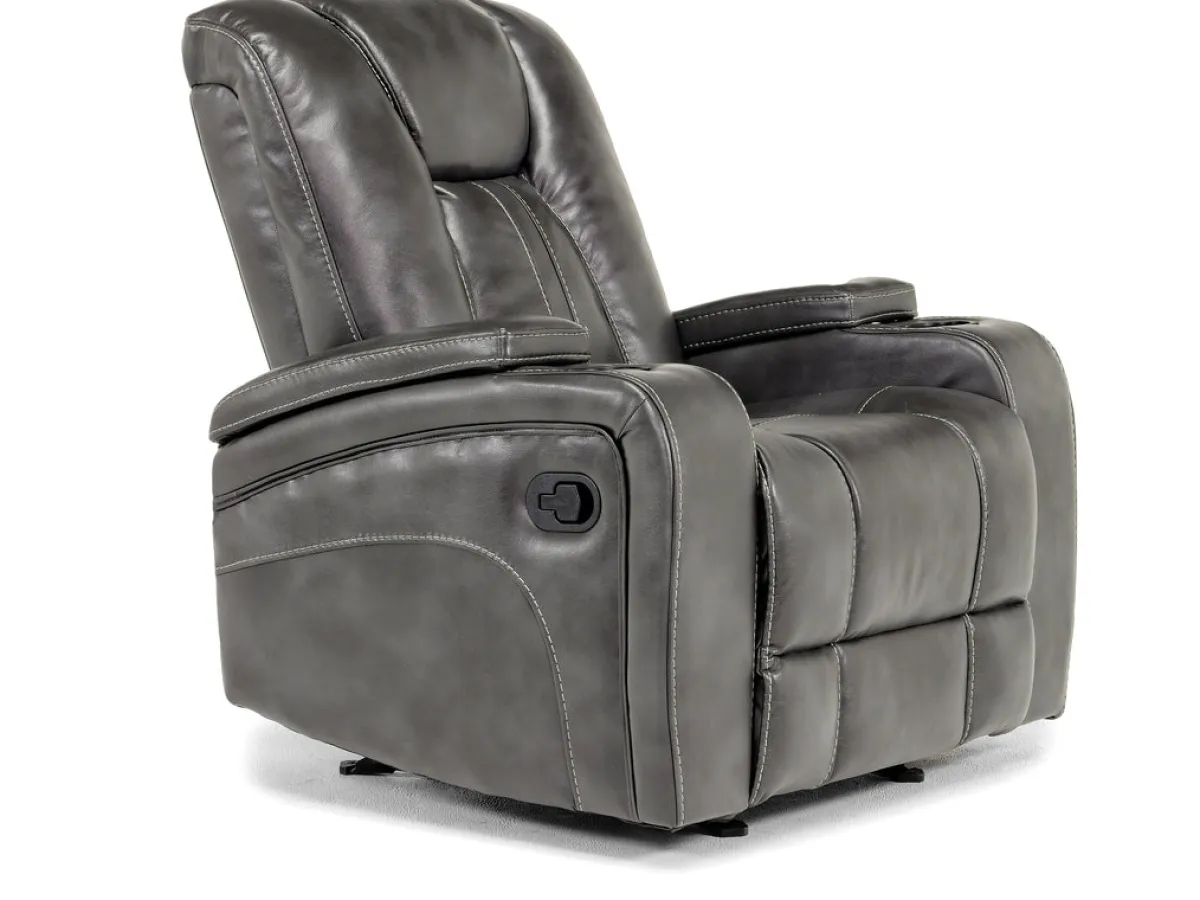 Mor Furniture Recliners|Vega Gliding Recliner In Black