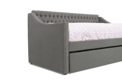Mor Furniture Kids Beds & Bunk Beds|Veronica Daybed W/ Trundle In Gray, Twin