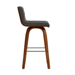 Mor Furniture Counter Height Stools|Barstools|Viena Counter Height Stool In Gray