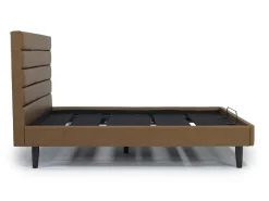 Mor Furniture Adjustable Foundations|Vista Upholstered Adjustable Foundation Bed In Charcoal, Full