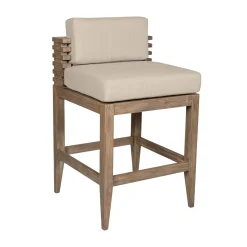 Mor Furniture Counter Height Stools|Barstools|Vivid Outdoor Counter Stool In Taupe