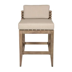 Mor Furniture Counter Height Stools|Barstools|Vivid Outdoor Counter Stool In Taupe