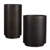 Mor Furniture Vases|Volcan Planter Vase In Bronze, Set Of 2