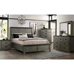 Mor Furniture Nightstands|Wade Nightstand In Gray